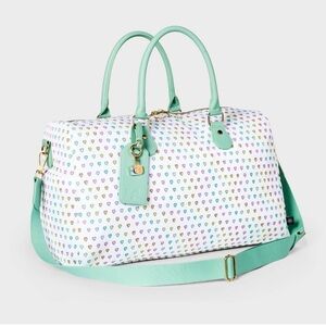 Roller Rabbit Target disco hearts wave duffel bag